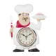 Часы настенные кварцевые chef kitchen 19*5*30 см диаметр циферблата=10 см - Lefard