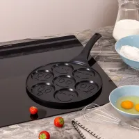 Сковорода Смайл с антипригарным покрытием, диаметр 26,5 см – Agness