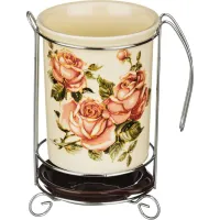 Подставка под кухонные приборы Корейская Роза 10.5х10.5х16 см – Agness