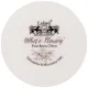 Набор из 2 тарелок обеденных white flower 25.5 см серый - Lefard