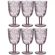 Набор бокалов для вина джангл 6 штук серия muza color 300 мл высота=16 см - Lefard