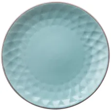 Тарелка десертная 19.5 см коллекция мираж цвет: голубое небо - Lefard 6 штук