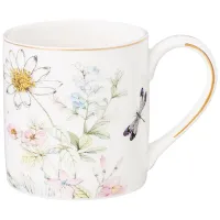 Фарфоровая кружка Стрекоза 380 мл – Lefard