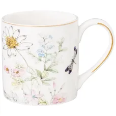 Фарфоровая кружка Стрекоза 380 мл – Lefard