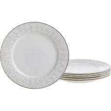 Набор тарелок закусочных вивьен 6 штук 21 см - Lefard