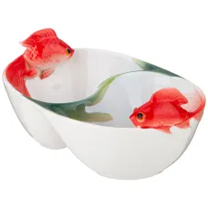 Менажница Золотая рыбка 2х-секционная 17 см – Lefard