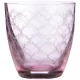 Набор стаканов для виски elisabeth purple smoke из 6 штук 300 мл высота=9 см - Bohemia Crystal