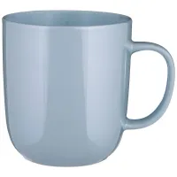 Фарфоровая кружка Gloss 400 мл голубая 4 штуки – Bronco