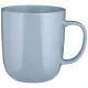 Фарфоровая кружка Gloss 400 мл голубая 4 штуки – Bronco