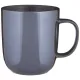Фарфоровая кружка Gloss 400 мл серая - Bronco, 4 штуки