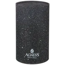 Подставка для ножей black marble универсальная 11*18 см - Agness