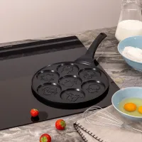 Сковорода Funny Zoo с антипригарным покрытием, диаметр 26,5 см на 7 порций – Agness