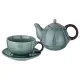 Керамический чайный набор чайник объем 400 мл и чашка объем 329 мл коллекция лимаж - Lefard