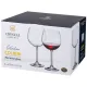 Набор бокалов для вина из 6 штук gastro/colibri 570 мл высота=21 см - Crystalite Bohemia