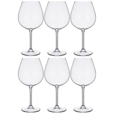 Набор бокалов для вина из 6 штук gastro/colibri 650 мл высота=22 см - Crystalite Bohemia