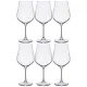 Набор бокалов для вина из 6 штук dora/strix 580 мл высота=23 см - Crystalite Bohemia