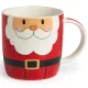 Кружка с крышкой Санта 355 мл – Lefard