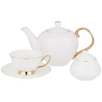 Фарфоровый чайный сервиз на 6 персон, 14 предметов – Lefard