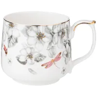 Фарфоровая кружка Райские яблочки 470 мл – Lefard