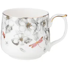 Фарфоровая кружка Райские яблочки 470 мл – Lefard