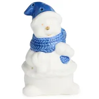 Статуэтка снеговик с LED-подсветкой 6.4х6.3х10.3 см – Lefard