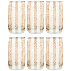 Набор стаканов из 6 штук Бакарра Мед 330 мл – Lefard