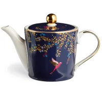 Фарфоровый заварочный чайник Golden Birds 600 мл - Lefard