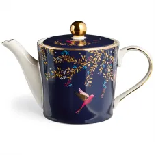 Фарфоровый заварочный чайник Golden Birds 600 мл - Lefard