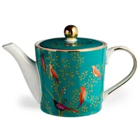 Фарфоровый заварочный чайник Golden Birds 600 мл - Lefard