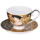Чайная пара золотая Адель (г. Климт) 250 мл – Lefard