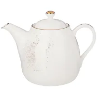 Фарфоровый заварочный чайник Gold 1 л - Bronco
