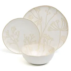 Набор посуды обеденный на 4 персоны, 12 предметов, Field - Bronco