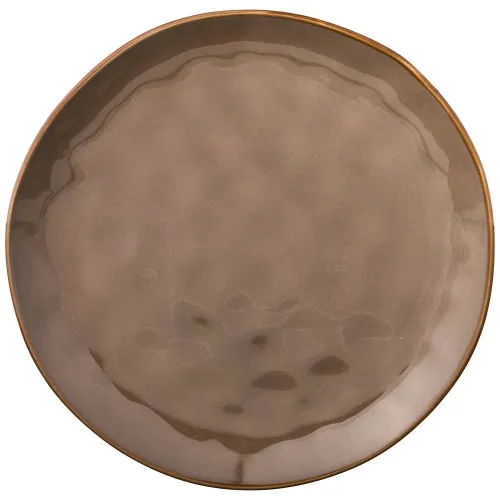 Тарелка обеденная concerto диаметр=26 см серый - Bronco