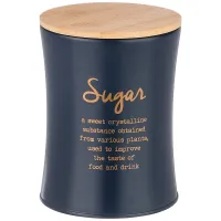 Емкость для сыпучих продуктов navy style сахар 1.1 л диаметр=11 см высота=14 см - Agness