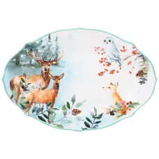 Блюдо овальное Лесная сказка 30.5 x 20 см – Lefard