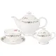 Фарфоровый чайный сервиз на 6 персон, 14 предметов, Английский сад – Lefard
