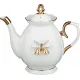 Фарфоровый заварочный чайник venezia 900 мл - Lefard