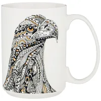 Фарфоровая кружка Орел 500 мл – Lefard