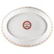 Блюдо тройка овальное 25*19,5*4,5 см белое – Lefard