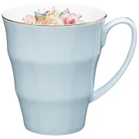 Фарфоровая кружка Времена года 350 мл голубая – Lefard