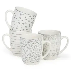 Набор кружек Dreams 4 штуки 360 мл – Bronco