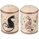 Набор для специй Парижские коты, 2 предмета, 4.5*4.5 см, высота 6.5 см – Agness