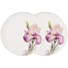 Набор тарелок обеденных irises 2 штуки 23 см - Lefard