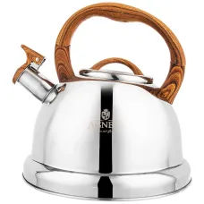 Чайник со свистком, 3 л и складывающейся ручкой – Agness