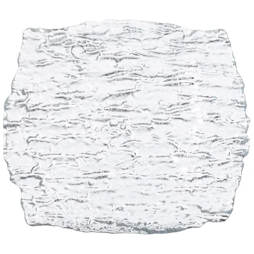 Блюдо квадратное crystal clear 19.5x17x3 cм - Bronco