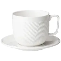 Фарфоровая кофейная пара Free Line 300 мл - Lefard, 4 штуки