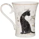 Фарфоровая кружка Парижские коты 420 мл – Lefard