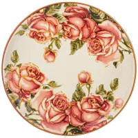 Тарелка подстановочная Корейская Роза 26х26 см высота=3 см – Agness