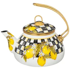 Чайник эмалированный серия Лимон 2.2 л подходит для индукцион.плит – Agness