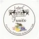 Фарфоровая кружка фрукты 450 мл - Lefard